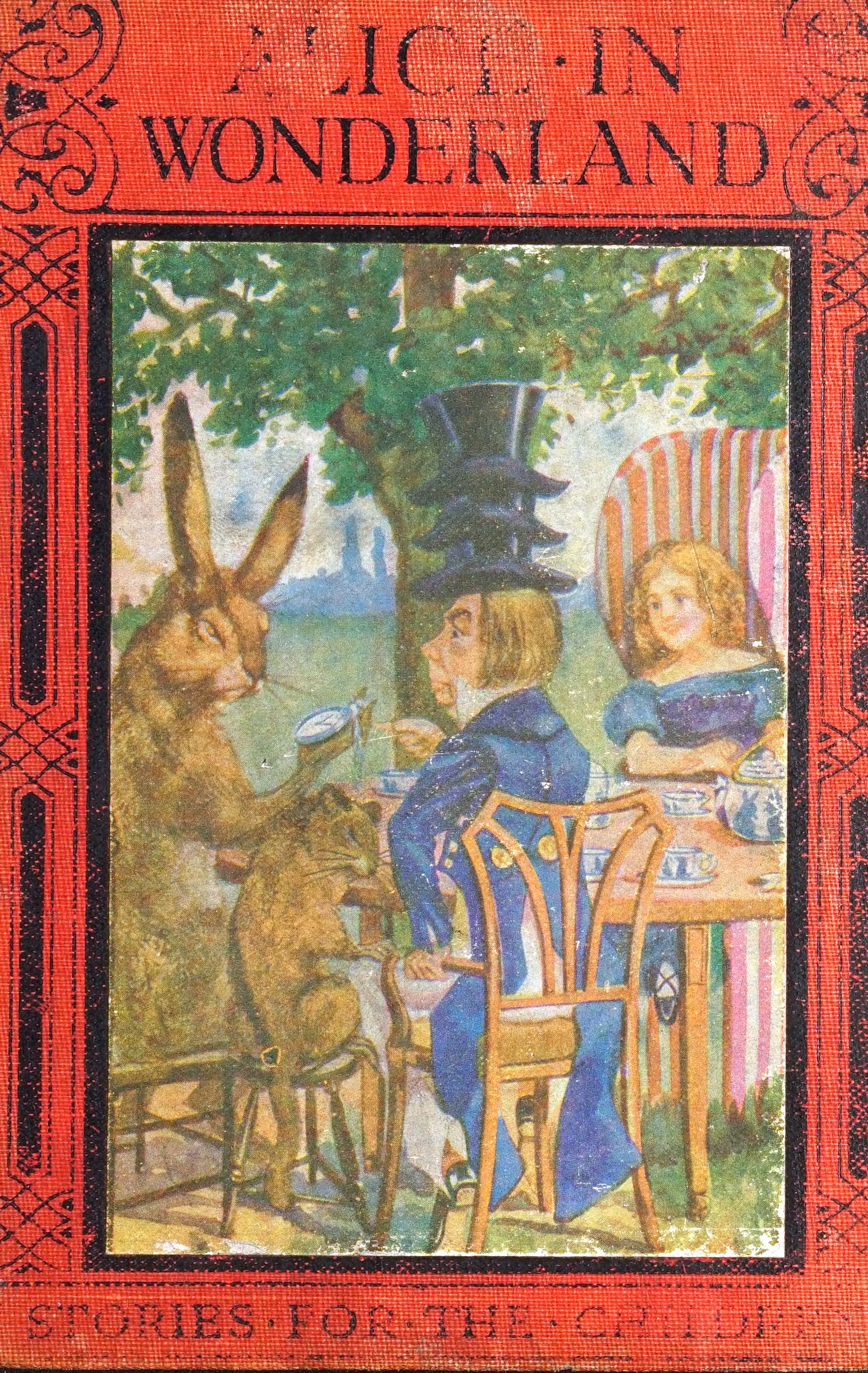 Illustrations from Alice in Wonderland (retold by Edith Robarts) 1917