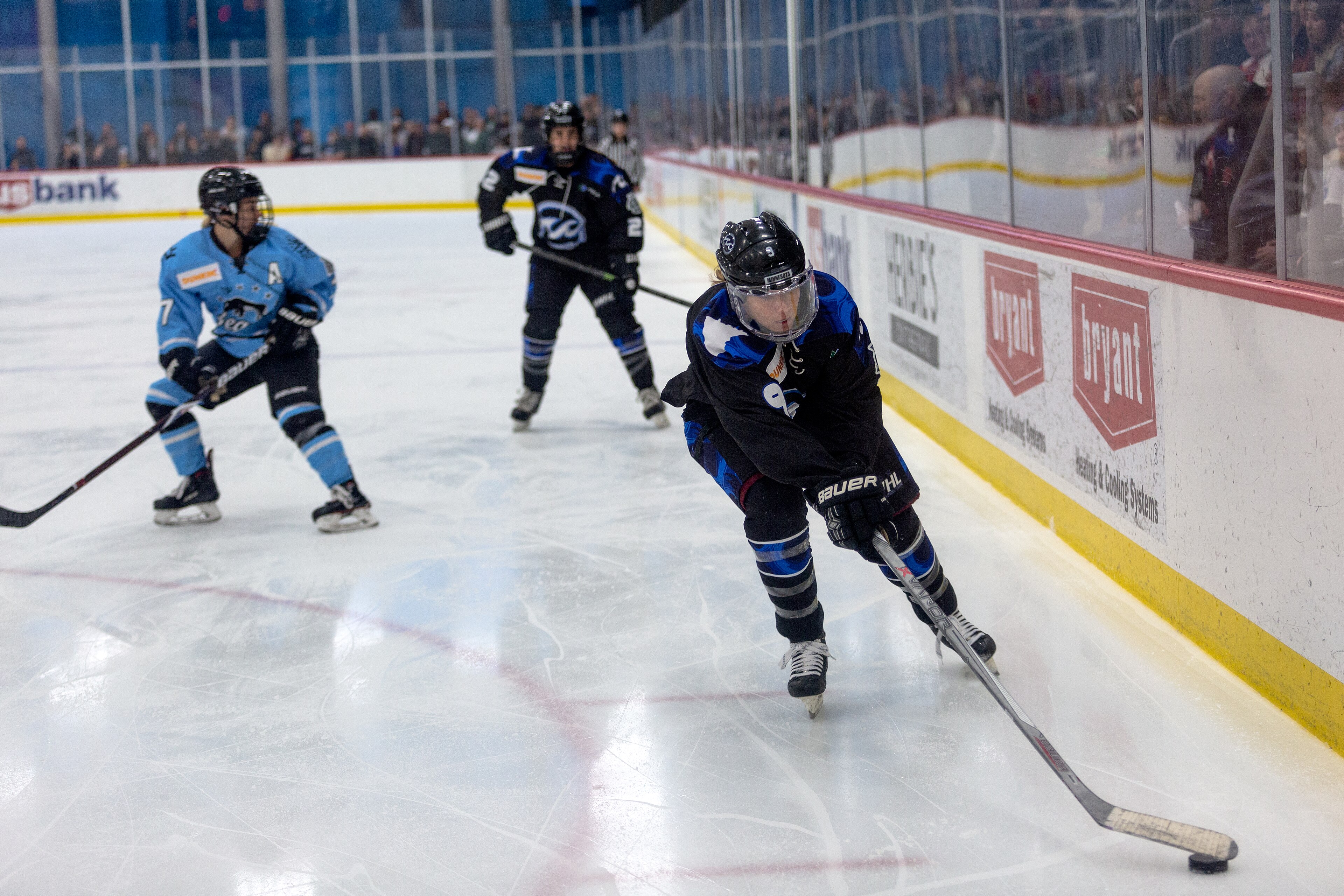 In their final game of the season, the Minnesota Whitecaps won in overtime to beat the Buffalo Beauts 2-1 and to capture the Isobel Cup for the 2018-19 inaugural season of the National Women’s Hockey League.
