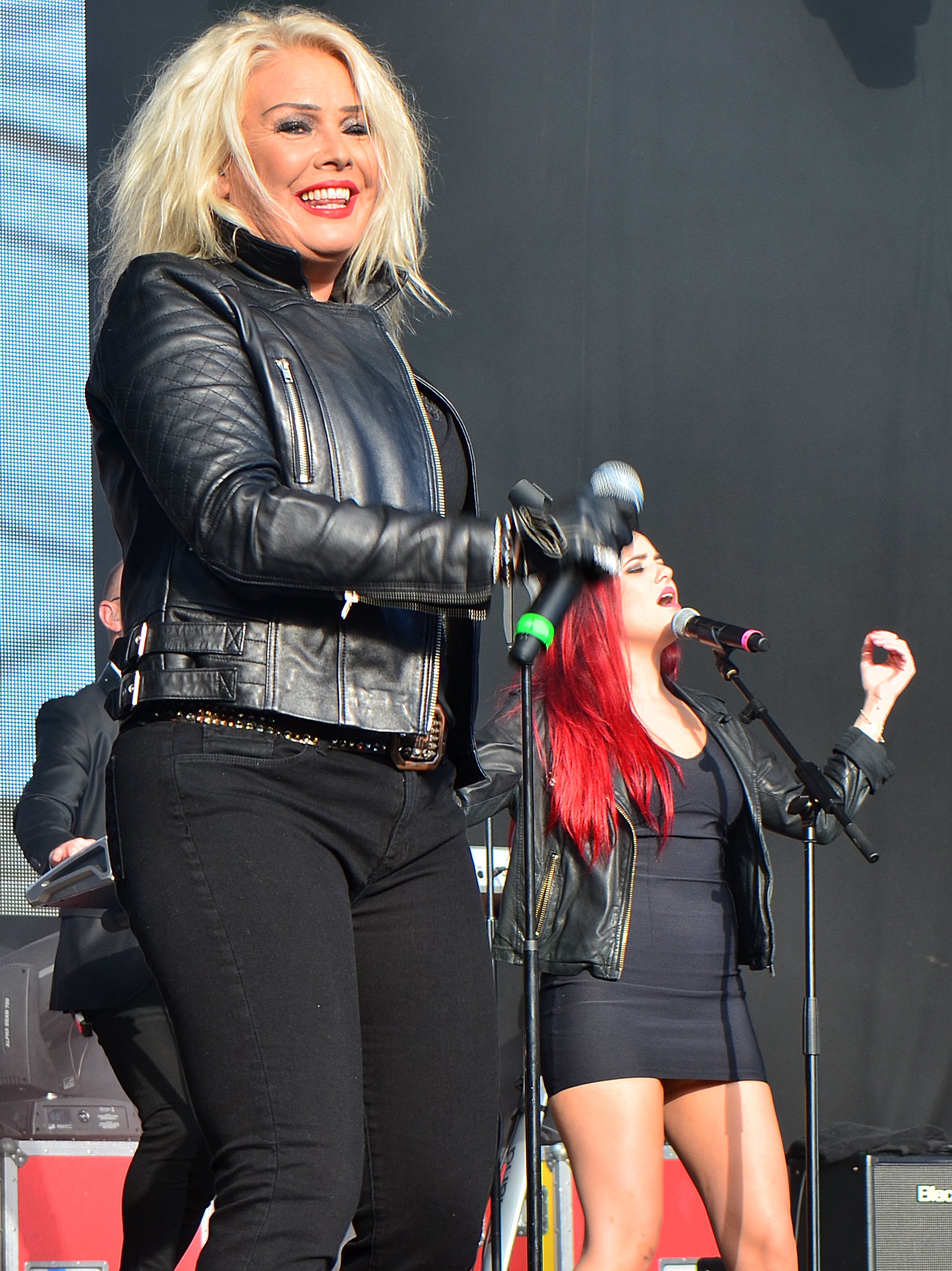 Kim Wilde performing in June 2014