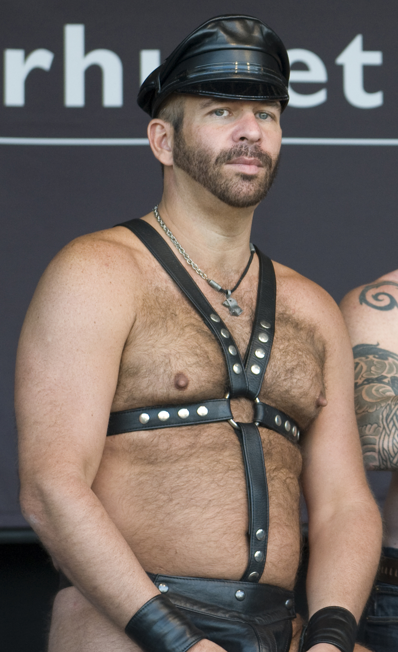 Buck Angel, Michael Brandon e Scott Spears na Stockhom Pride