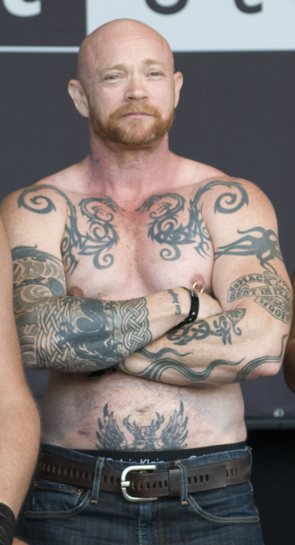 Buck Angel, Michael Brandon e Scott Spears na Stockhom Pride