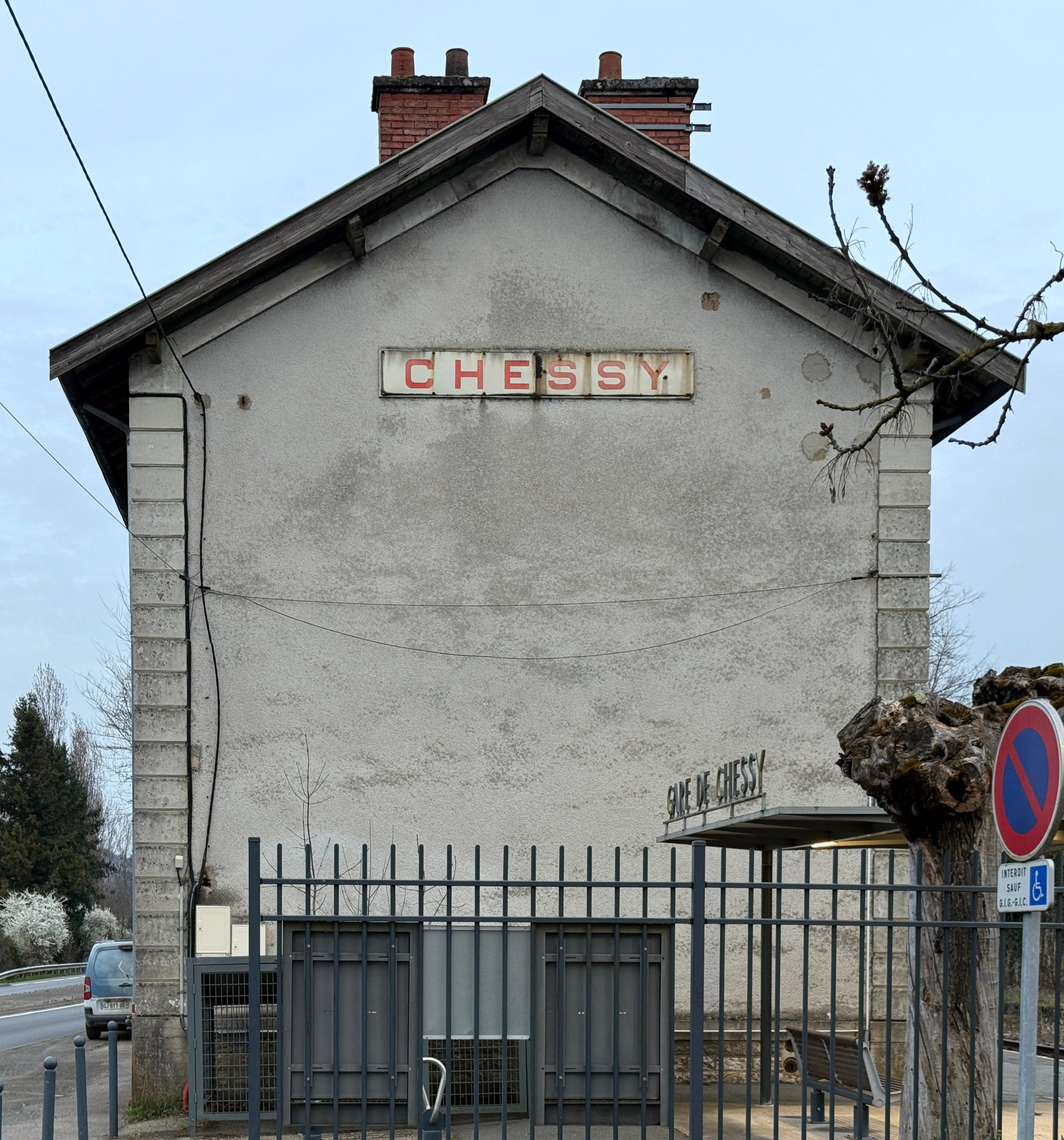 Gare de Chessy, Chessy dans le Rhône.