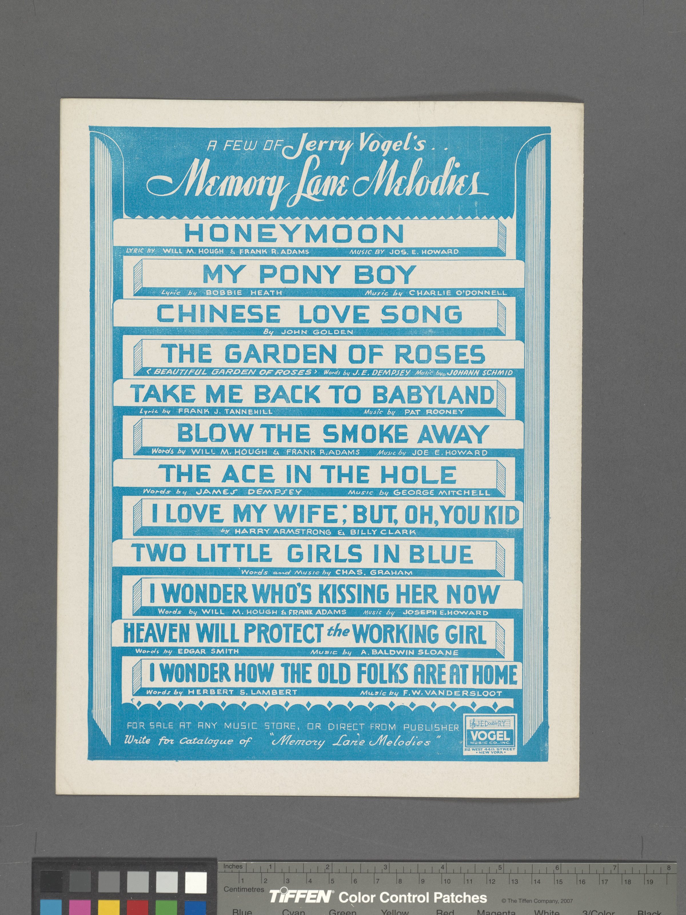 * Descriptive subtitle: Plantation lullaby.
  On cover: drawing of a woman holding a baby. 
 Statement of responsibility : words by Richard Henry Buck ; music by Adam Geibel.