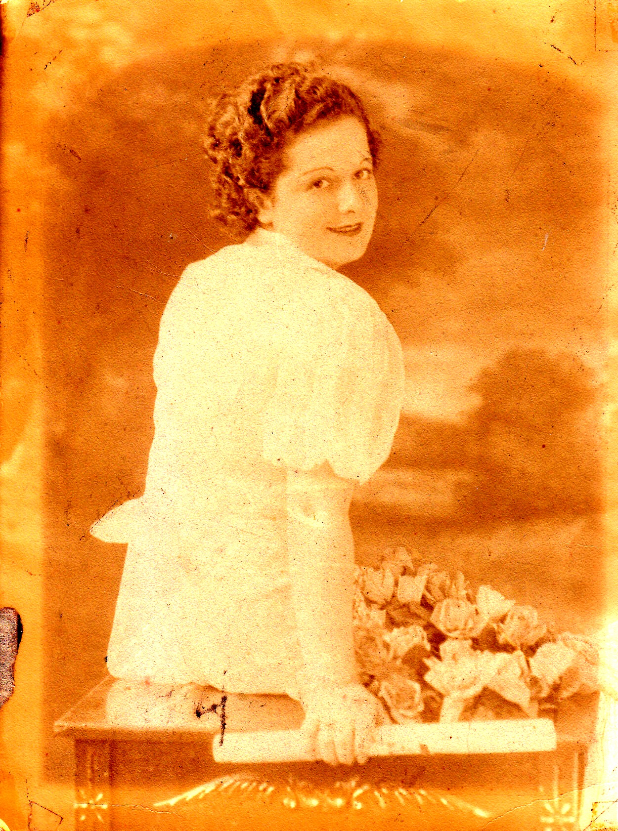 Anne T. Hill , graduation photo from  Commercial High School , Atlanta