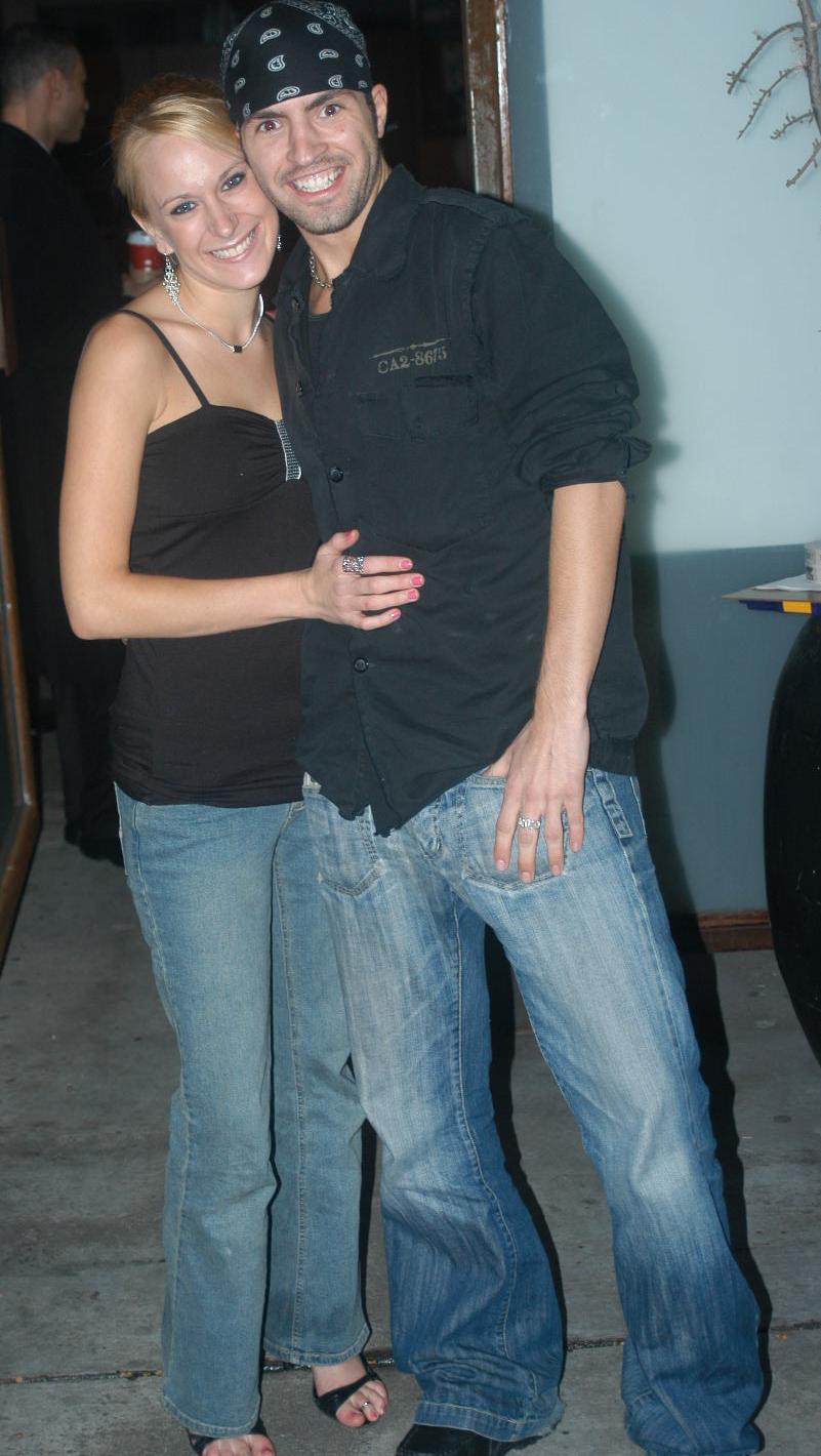 Erin Moore, Kris Slater at Deep Throat Hi-Def Premiere.