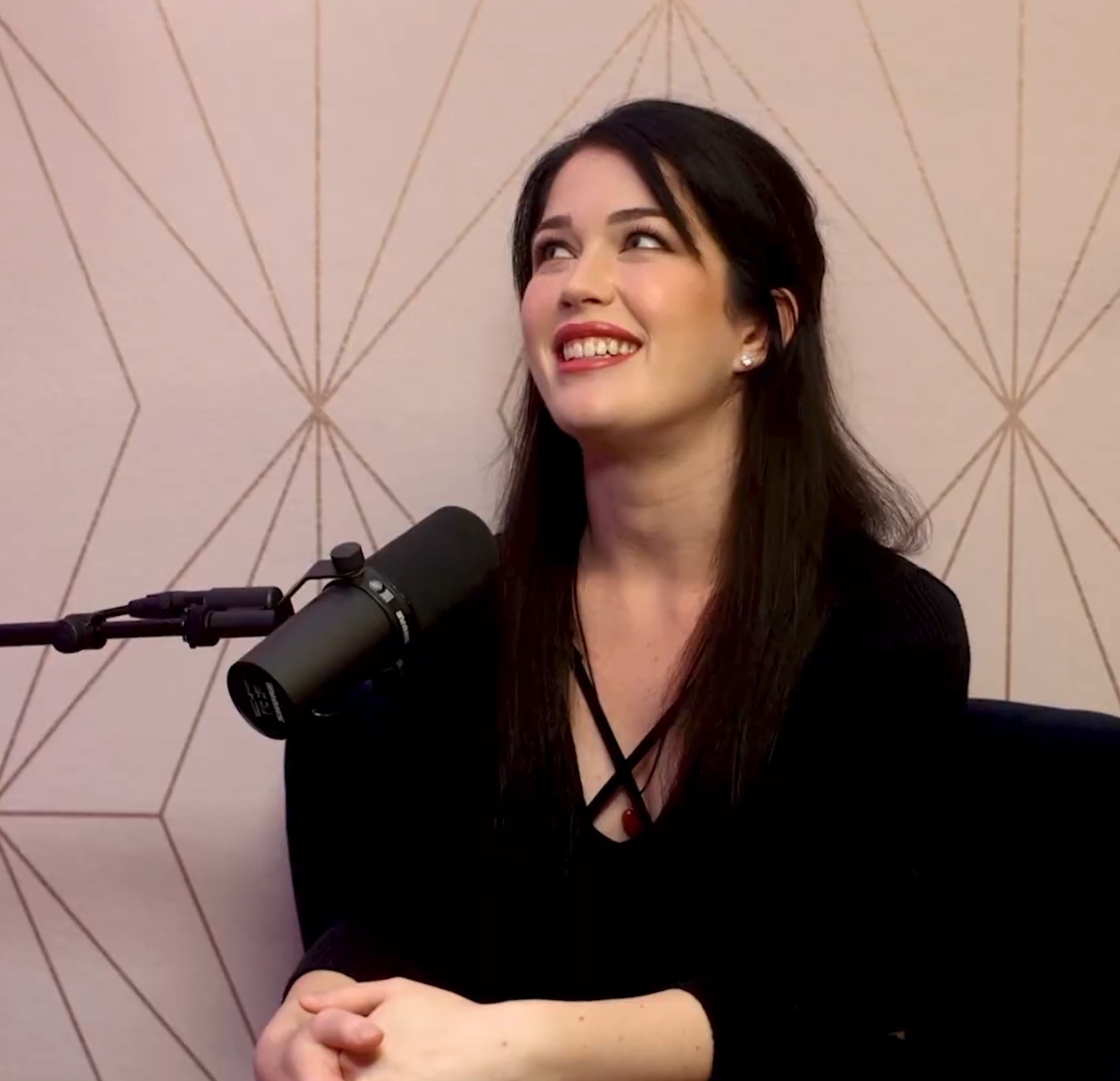 "Evelyn Claire live in studio", interviewed by Holly Randall in 2023.