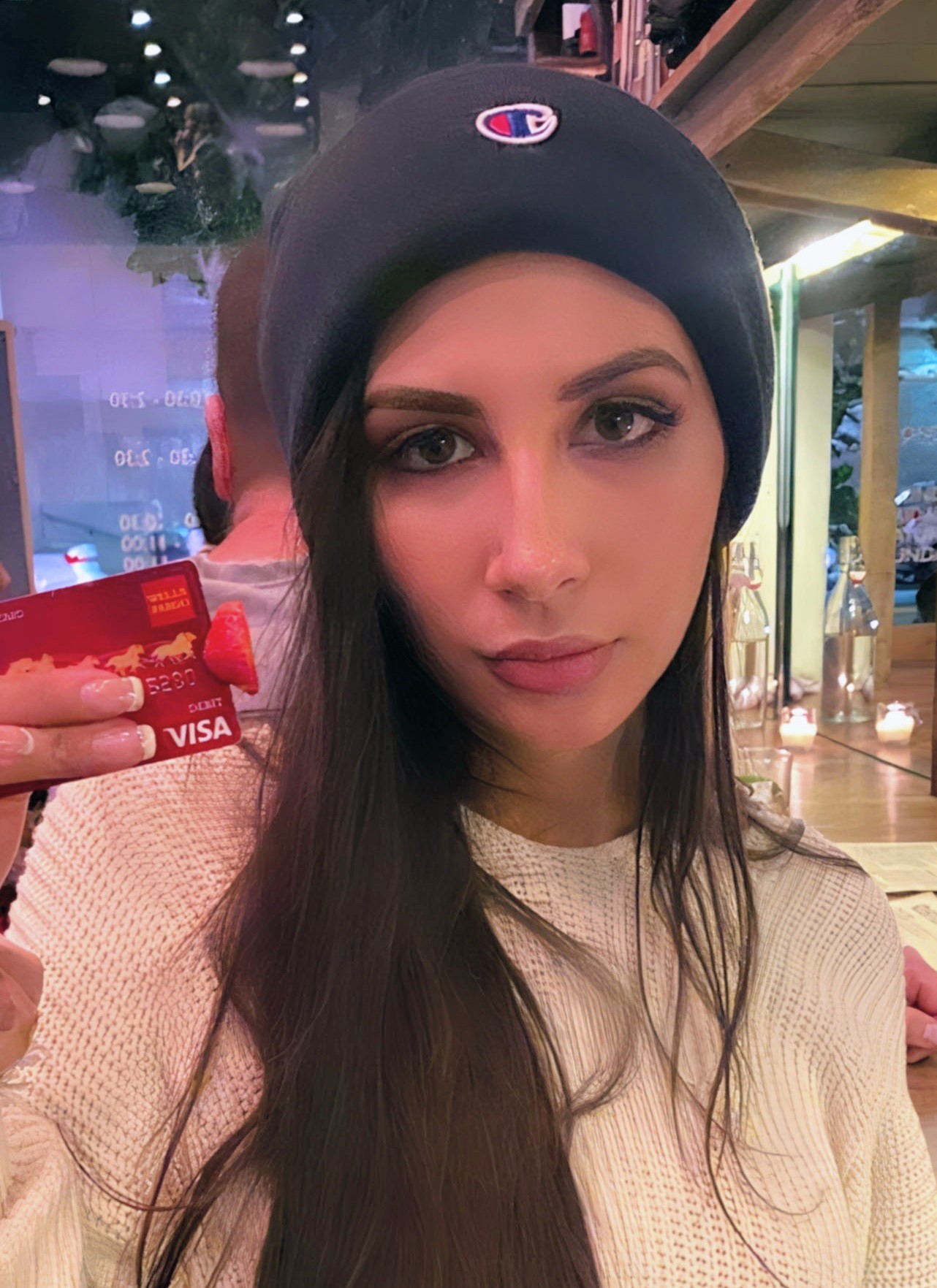 Having dinner in Koreatown, Los Angeles with the 37th AVN Awards: Best New Starlet, Gianna Dior.