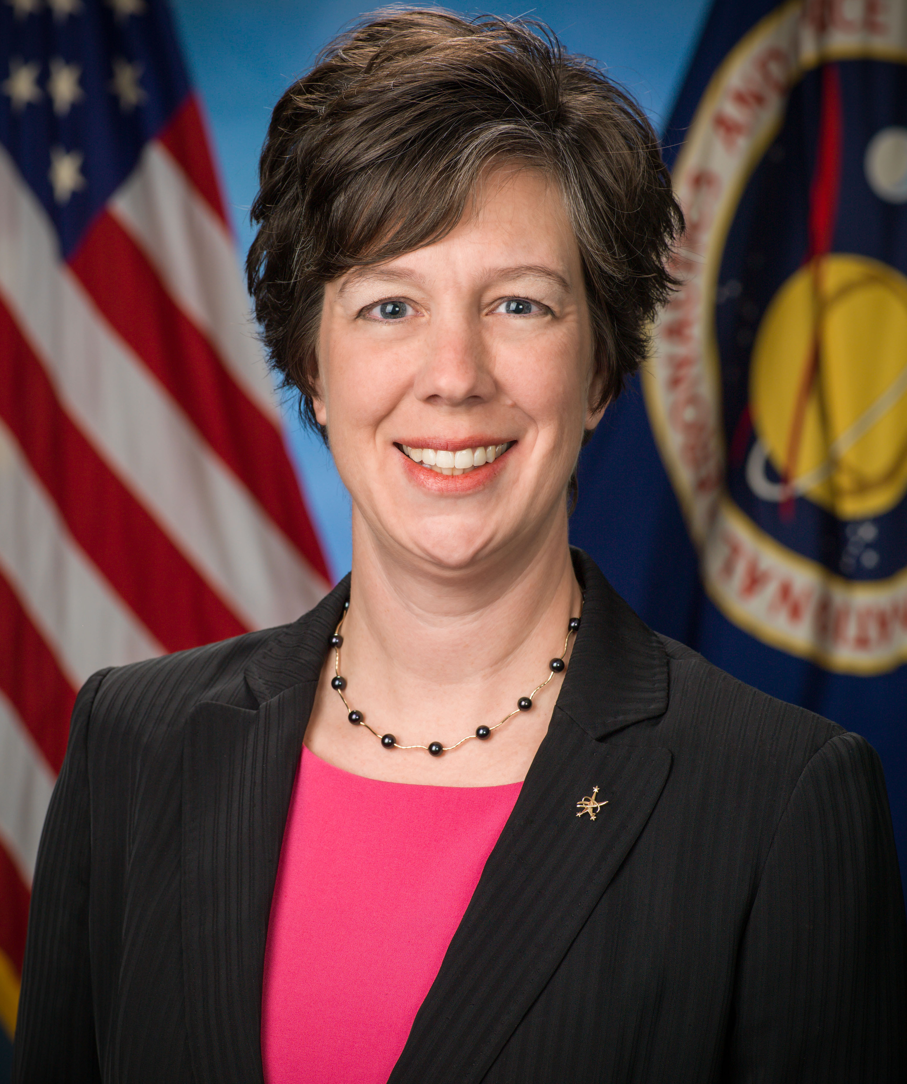 PHOTO DATE: 02-02-16
 LOCATION: Bldg. 8, Room 183 - Photo Studio
SUBJECT: Official executive portrait of Flight Director Holly E. Ridings
 
PHOTOGRAPHER: BILL STAFFORD