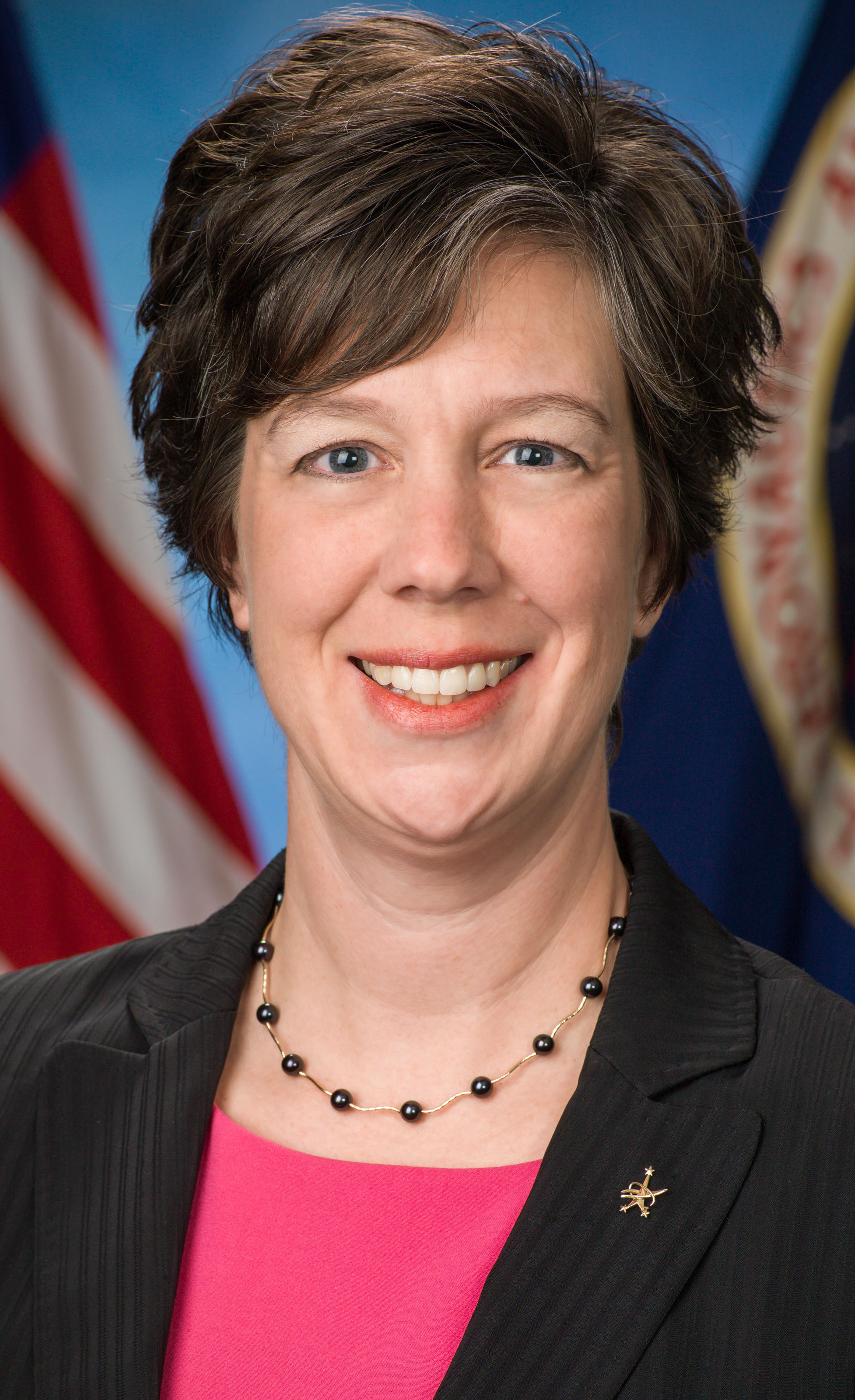 PHOTO DATE: 02-02-16
 LOCATION: Bldg. 8, Room 183 - Photo Studio
SUBJECT: Official executive portrait of Flight Director Holly E. Ridings
 
PHOTOGRAPHER: BILL STAFFORD