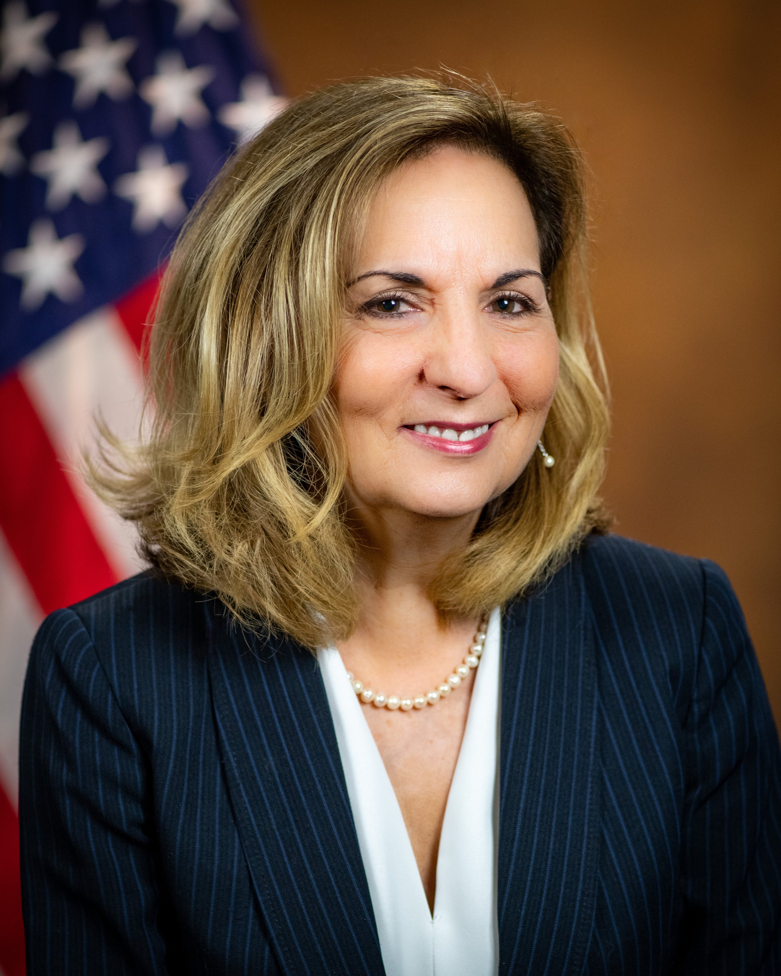Portrait of Kristina Rose, Director of the Office for Victims of Crime at the Department of Justice under President Biden.