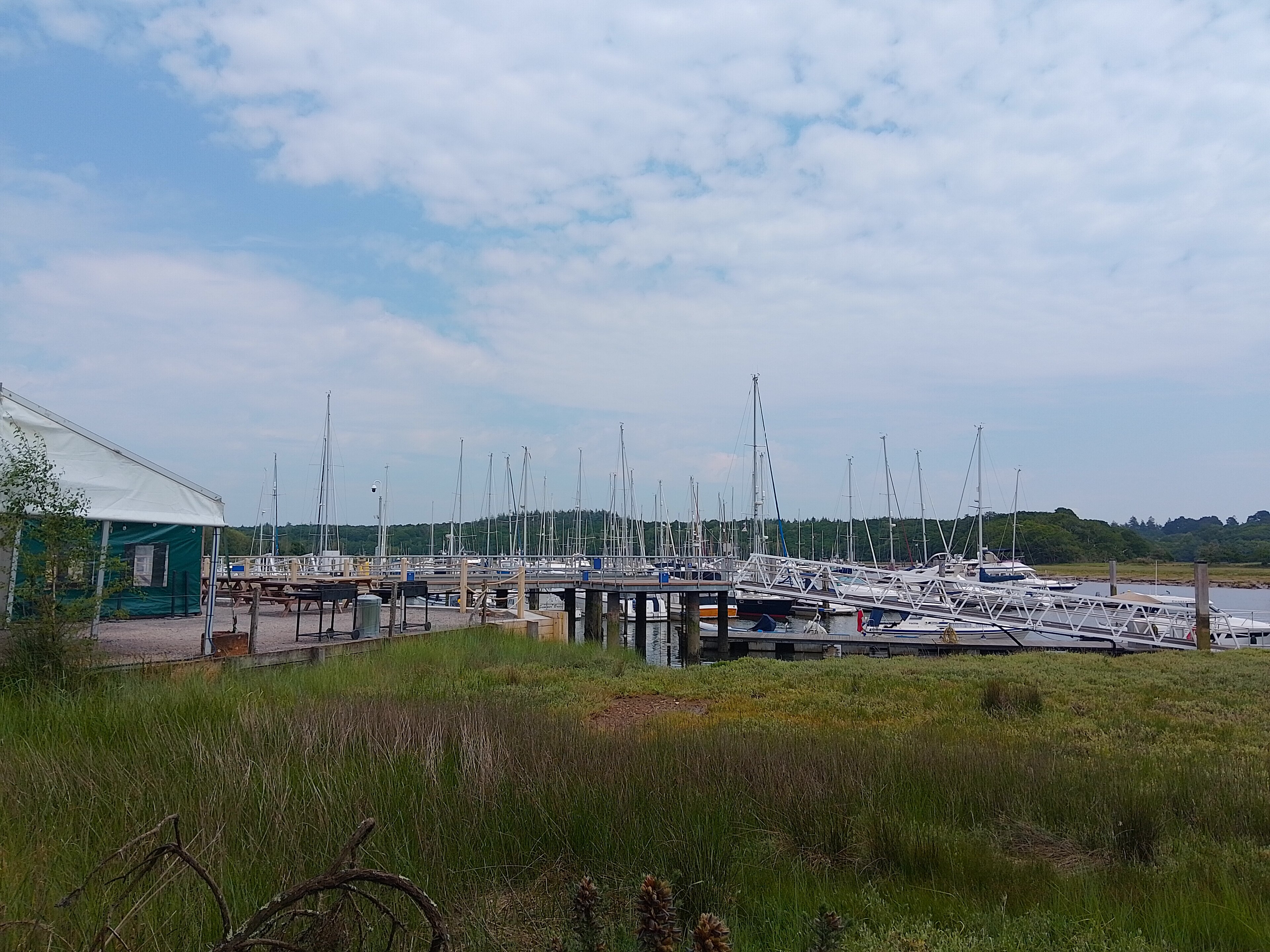 Bucklers Hard marina