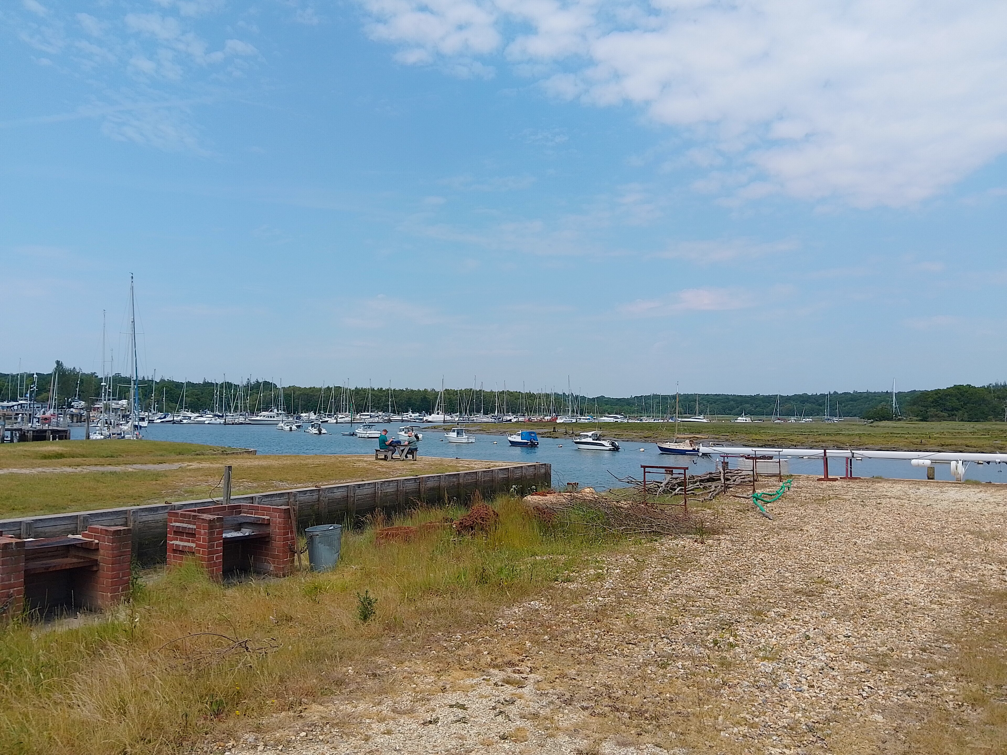 Bucklers Hard marina