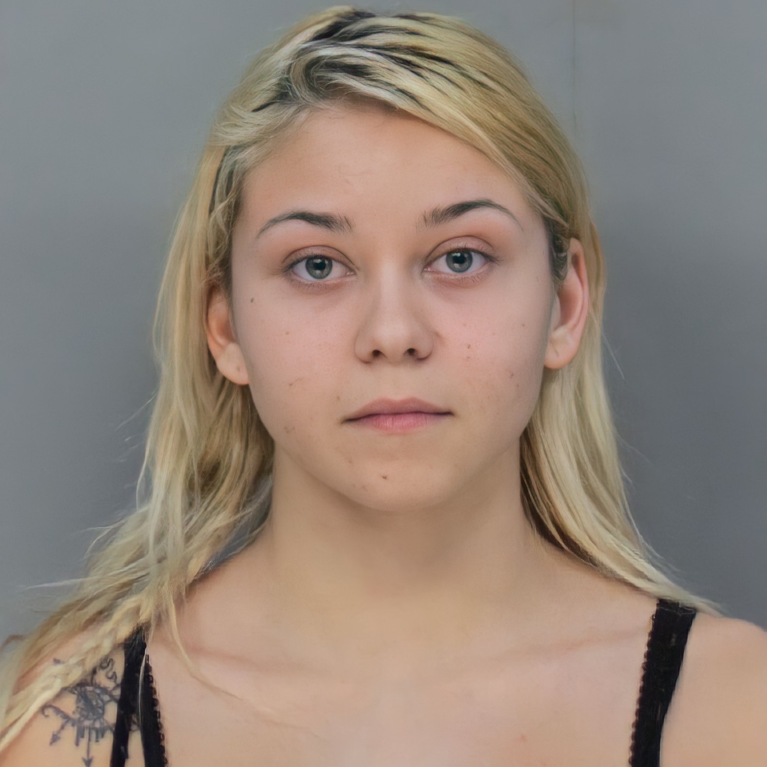 Booking photo of Bianca Byndloss aka Marsha May