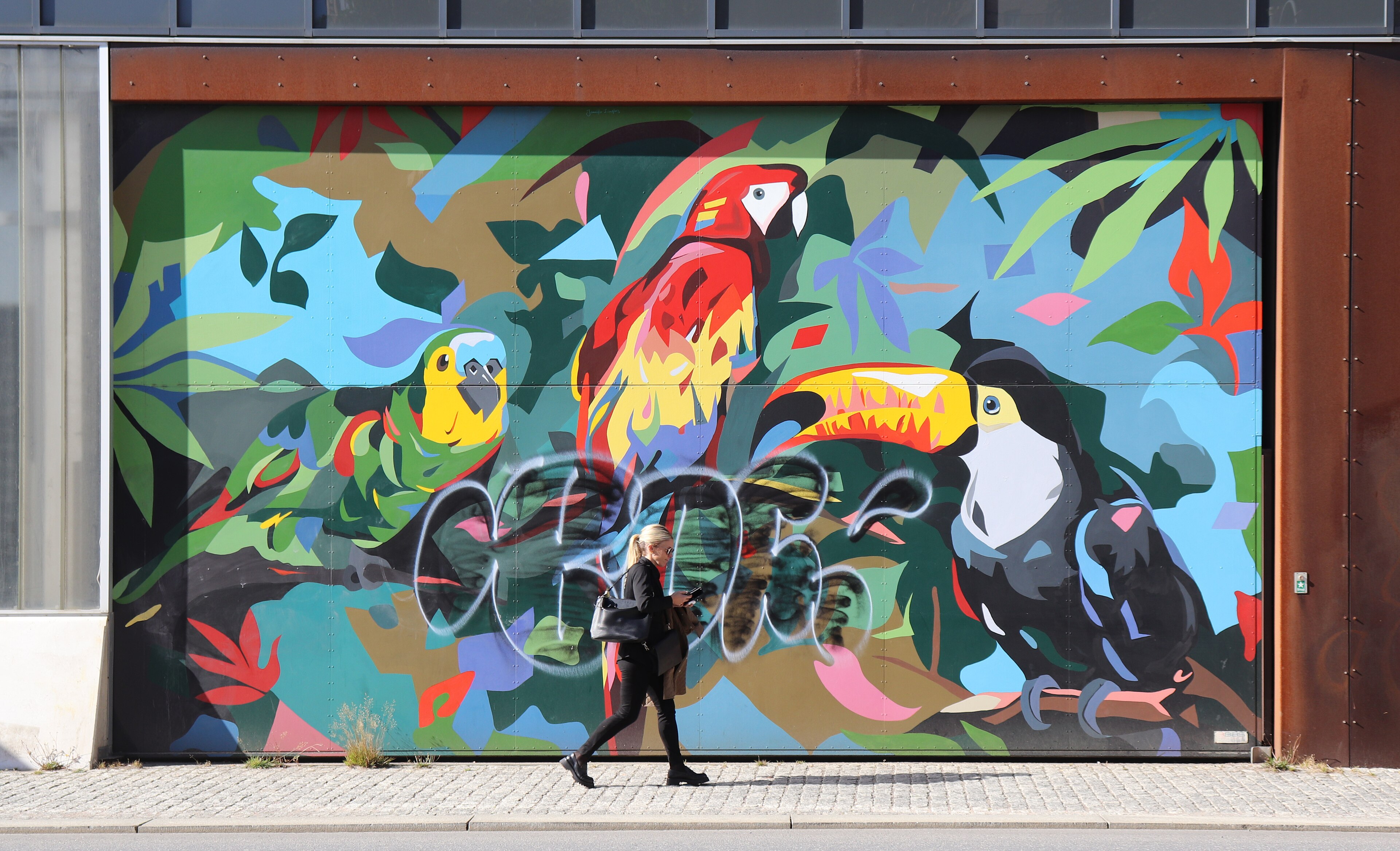 Gothenburg - "Pantanal" mural by Rafael Alencar