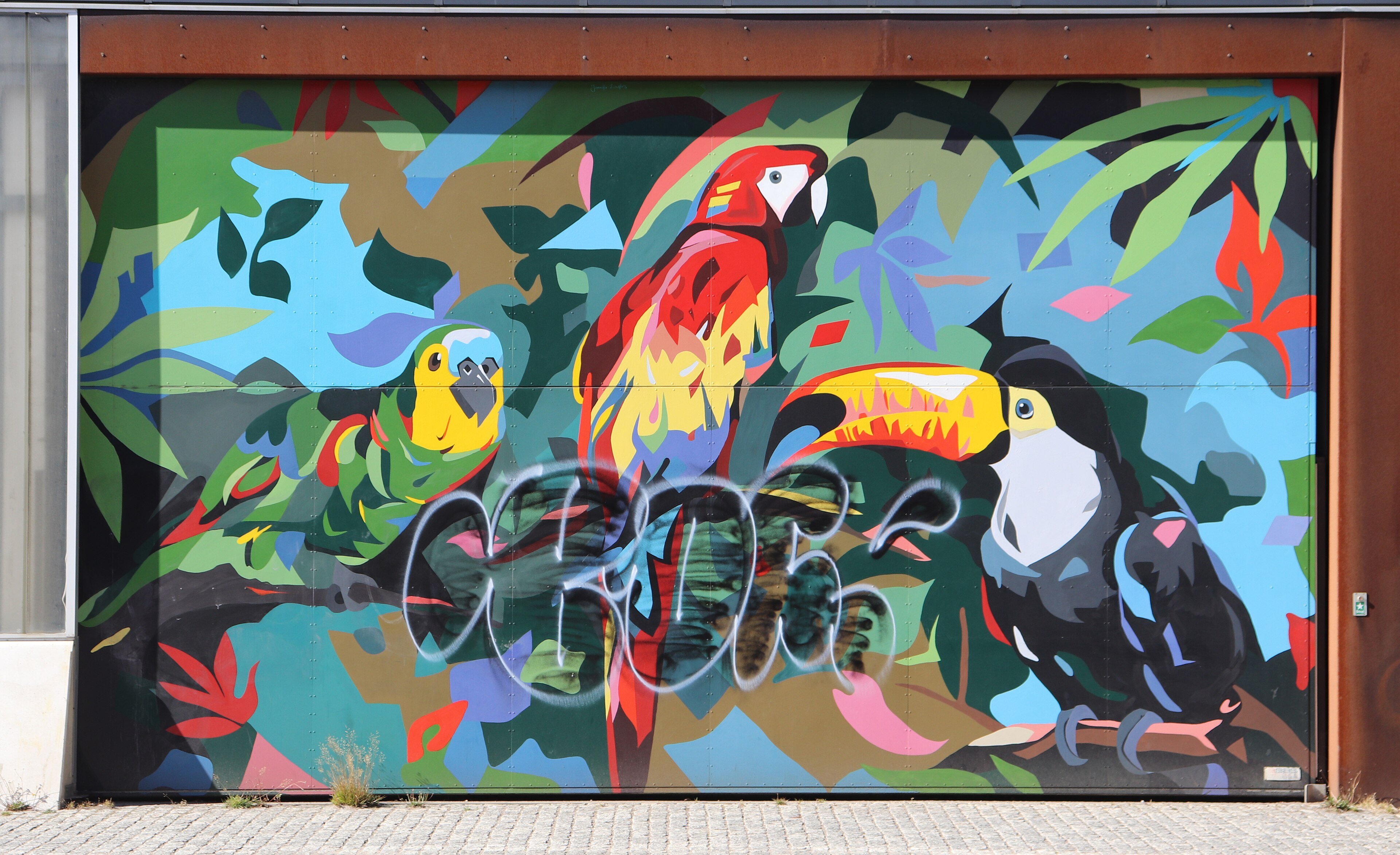Gothenburg - "Pantanal" mural by Rafael Alencar