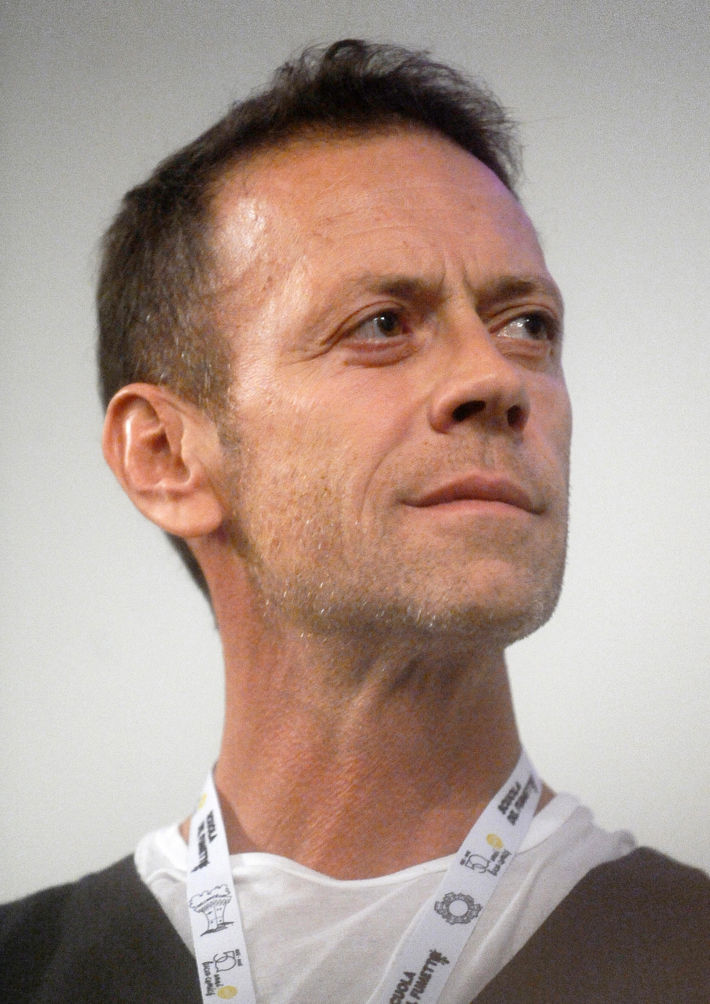 Rocco Siffredi a Lucca Comics & Games 2016. Cinema Astra.