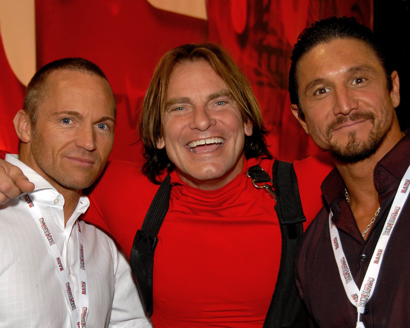 PornStars Marcus London, Evan Stone, and Tommy Gunn attending the AVN Expo, Las Vegas, NV on January 8, 2010 - Photo by Glenn Francis of www.PacificProDigital.com