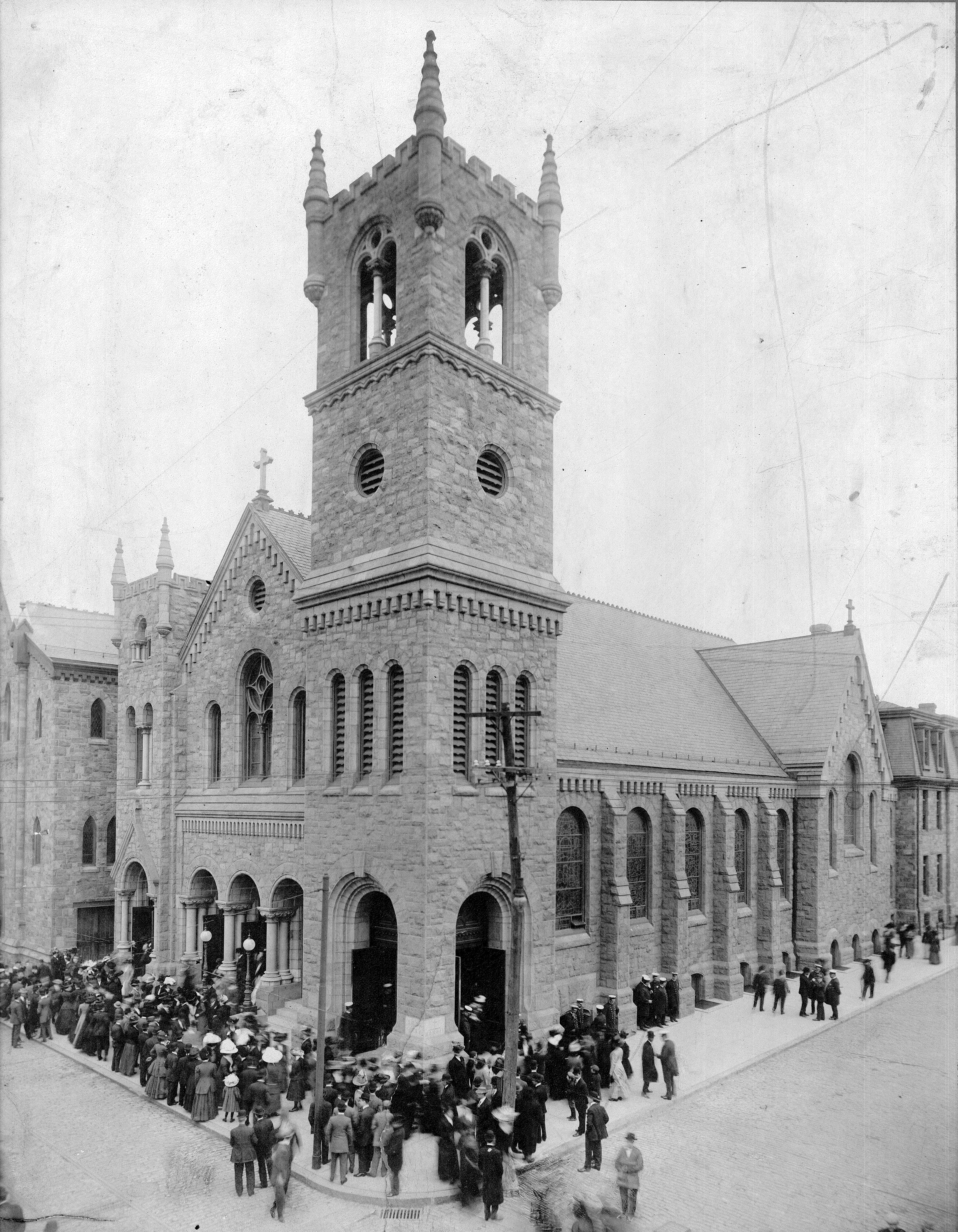 Rau, William Herman, 1855-1920., “New Church of St. Veronica, 1909. Built by Father Donnelly,” Catholic Historical Research Center Digital Collections,