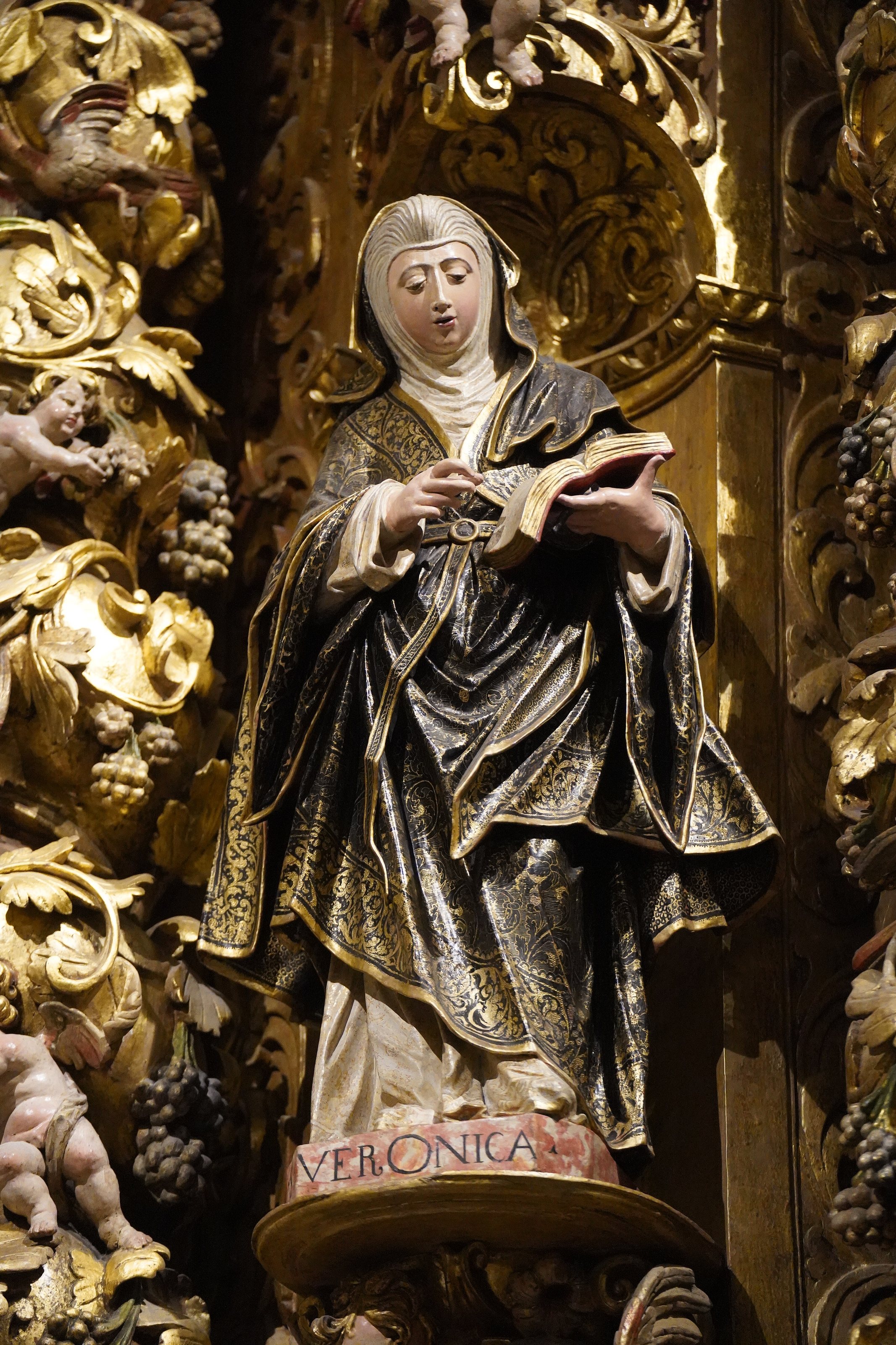 Interior of Igreja do Pópulo (Braga) Portugal