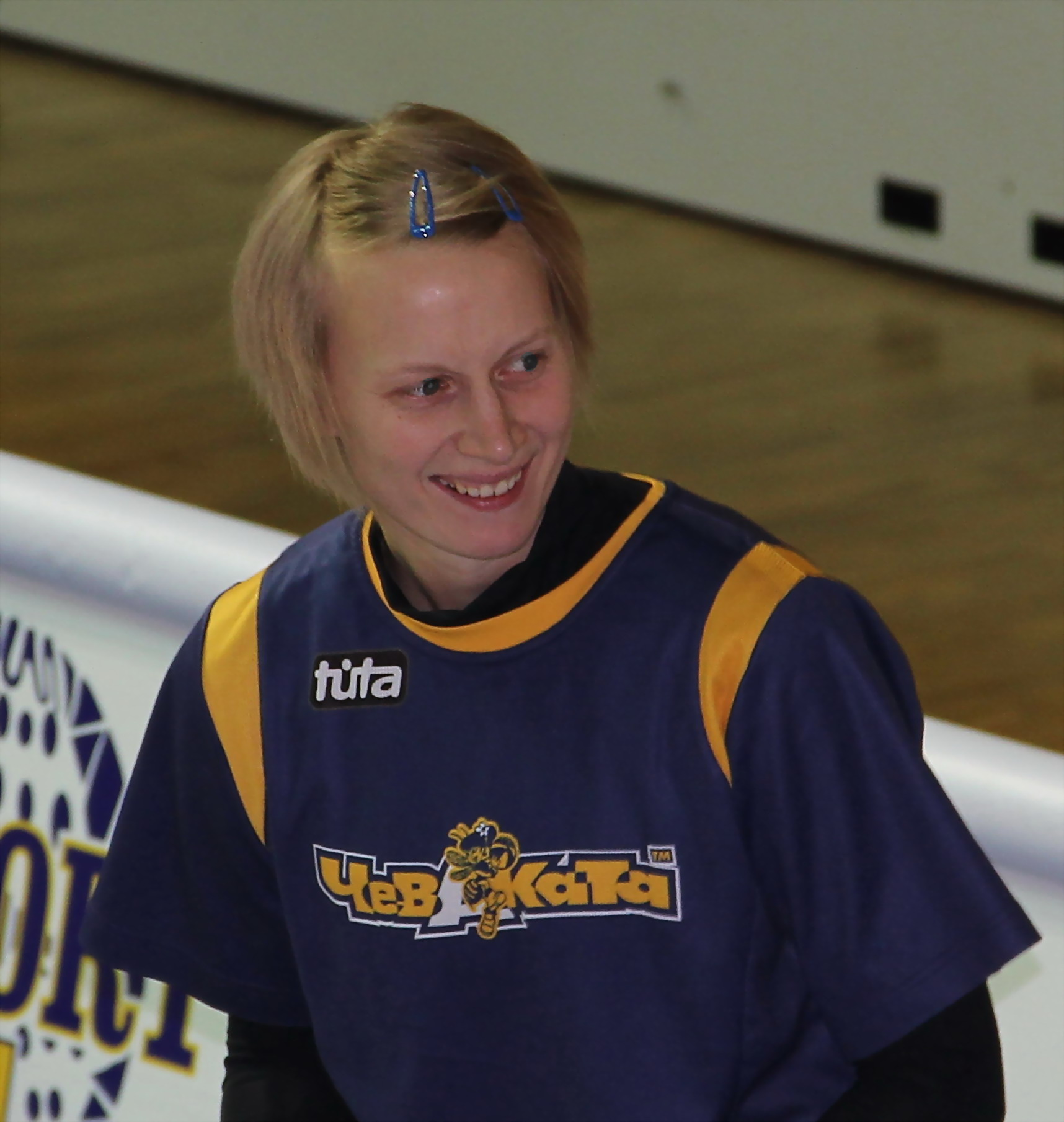Russia, Vologda, Yelena Volkova in game «Vologda-Chevakata» vs «Nadezhda» (Orenburg)