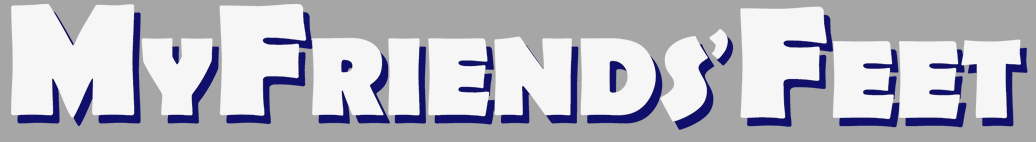 My friends feet logo