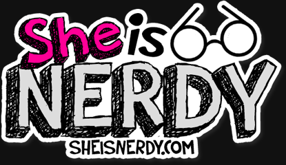 She is Nerdy logo